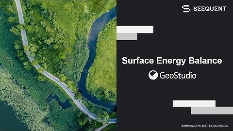 Surface Energy Balance in TEMP/W