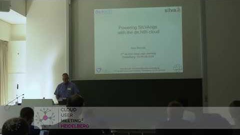 Powering SILVAngs with the de.NBI Cloud