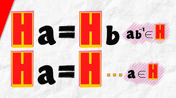 Two Properties of Cosets | Abstract Algebra