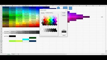 Paleta de colores en VBA Excel