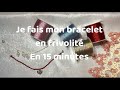 Tattingtuto de frivolit  faire son  1er bracelet en seulement 15 minutes