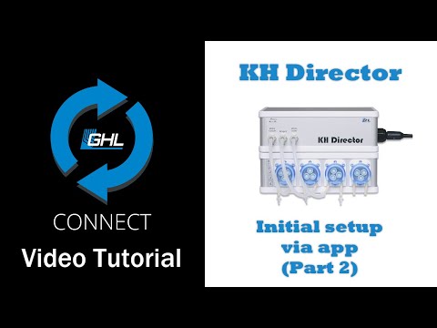 KH Director initial setup via app: Part 2