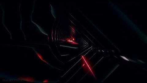 Abstract Red Futuristic Tunnel #0726 | Free Motion Background Loops #27