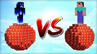 2 NADŠENCI MAJÍ PROKLETÉ UNLUCKY BLOCK PLANETY V MINECRAFTU ! KDO VYHRAJE?