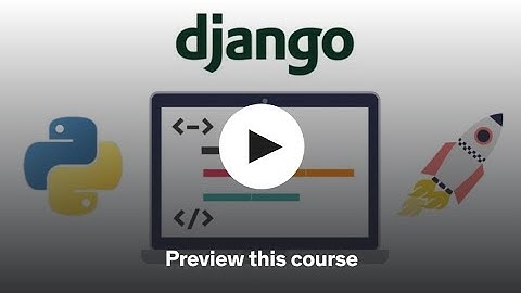 Python and Django Full Stack Web Developer Bootcamp
