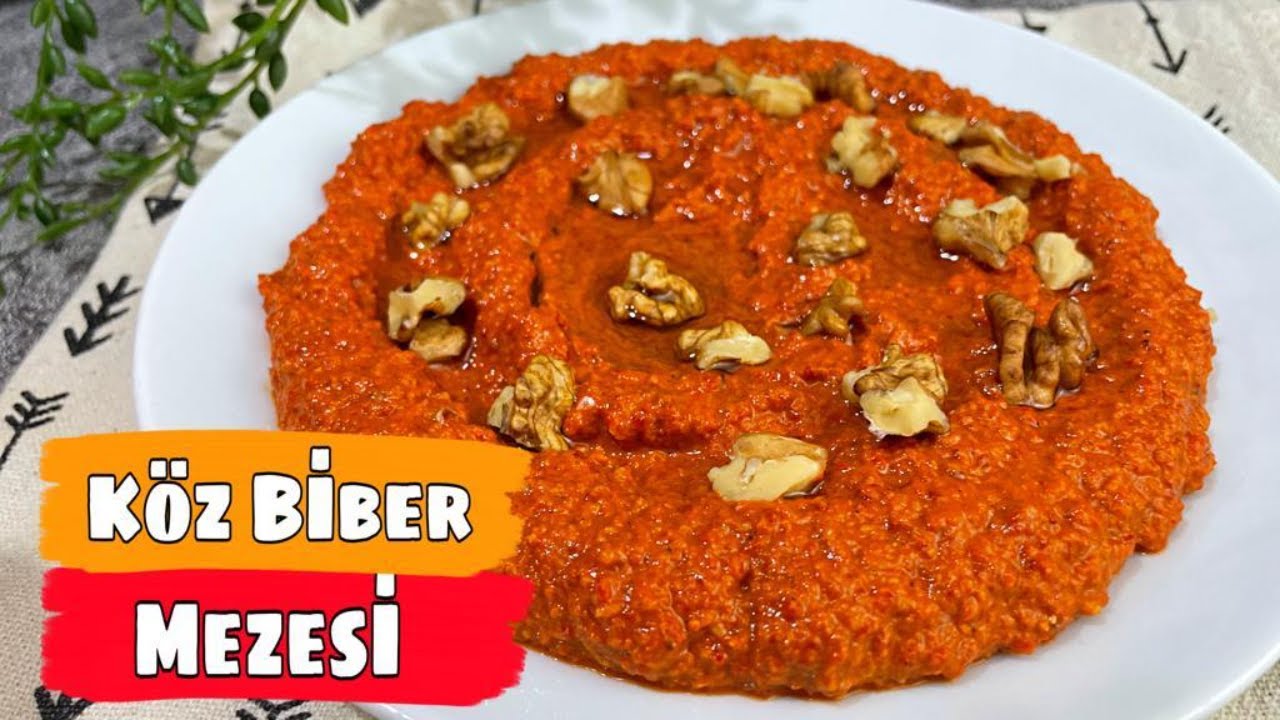 ???? BU TARİF ÇOK EKMEK YEDİRİR ✋ KÖZ BİBER MEZESİ #shorts