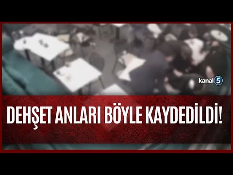 İstanbul’da Kafeteryada Kurşun Yağmuruna Tutuldular