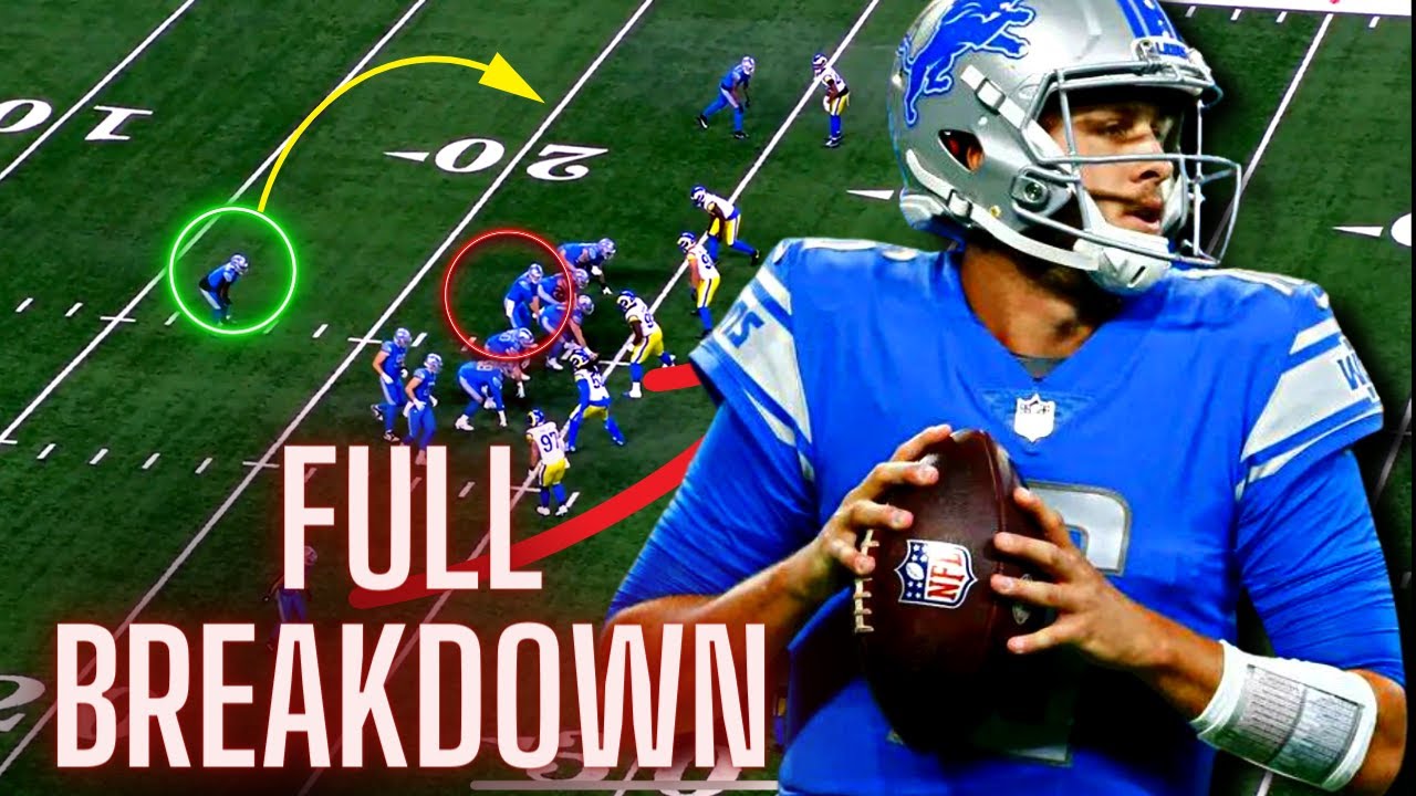 Full NFL ALL 22 Film Breakdown Detroit Lions vs LA Rams YouTube