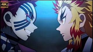 Rengoku Vs Akaza Full Fight In Hindi ||Demon Slayer In Hindi ||Rengoku Death😭