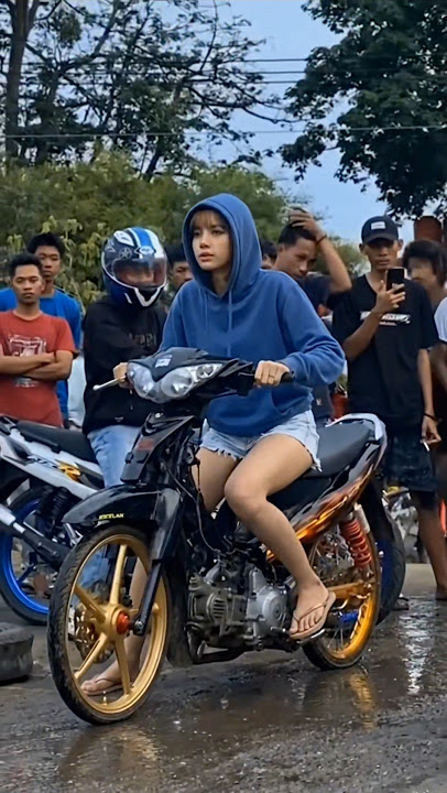 Drag bike jupiter z 1300cc joki lisa blackpink 🔥 #shorts