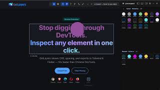 GetLayers Pro— CSS Inspector That Replaces DevTools | Full Demo