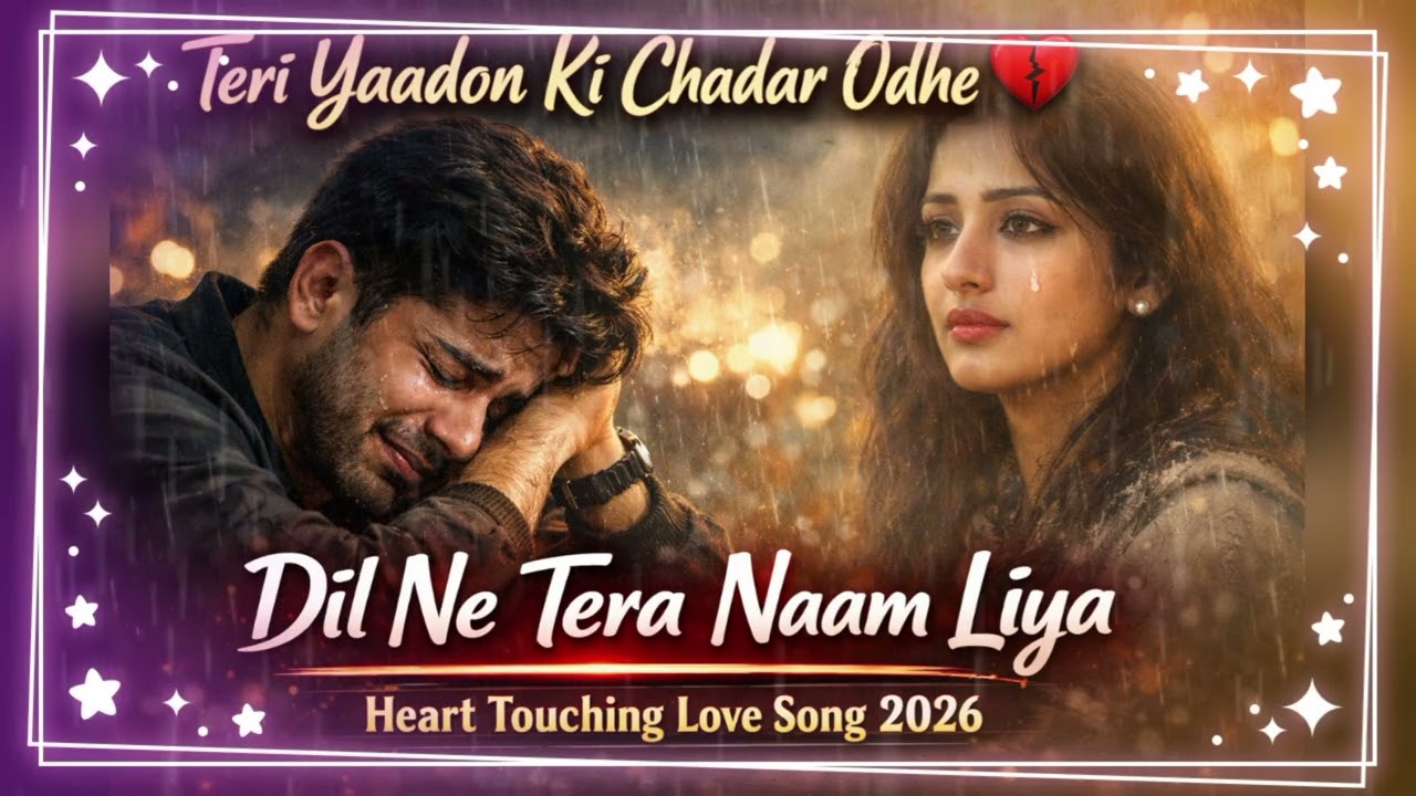 Teri Yaadon Ki Chadar Odhe 💔 | Dil Ne Tera Naam Liya | Heart Touching Love Song 2026