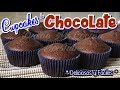 CUPCAKES DE CHOCOLATE -Receta Base para el pan- || DESDE MI COCINA by Lizzy