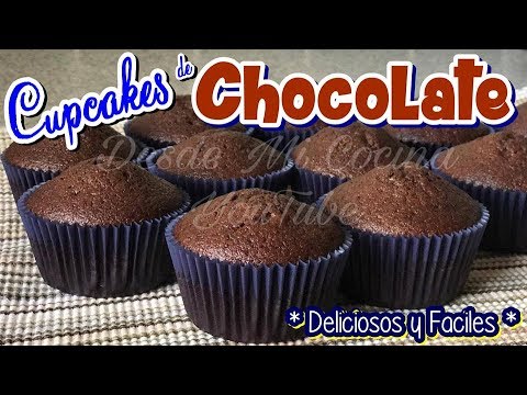 Video: Cómo Hacer Un Cupcake De Chocolate