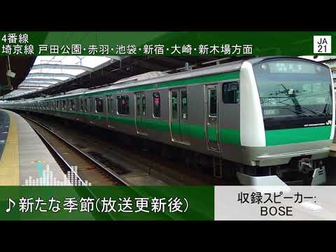 JR Musashi-Urawa Station departure melody
