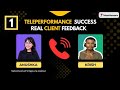 Teleperformance | Real Call with Selected Candidate ~ Anushka | Teleperformance Sitapura Journey