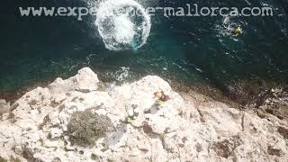 cliff jumping with Experience Mallorca