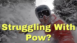 How To Snowboard In Powder | Beginners guide
