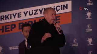 Erdoğan Ak Parti Genel Merkezde Seçim Sonuçlarını Değerlendirdi