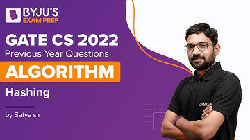 GATE CS 2022 | PYQ | Algorithm | Hashing | Satya sir