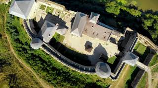 4K Хотинская крепость с высоты птичьего полёта/ 4К Khotyn Fortress castle fly aerial video
