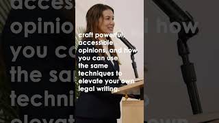 Jill Barton - "Write Like a Supreme Court Justice"