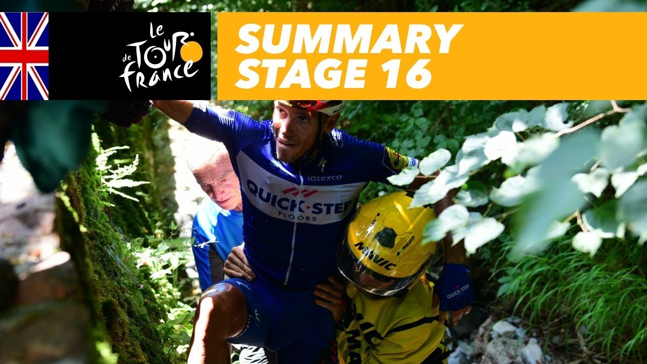 Julian Alaphillippe wins Tour de France stage that was interrupted when riders were hit with tear gas