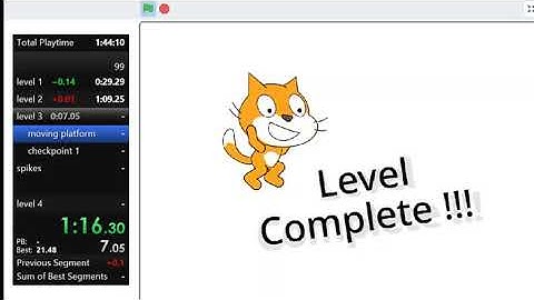 scratchnapped speedrun: 3:05.07 (starts at 1:04)