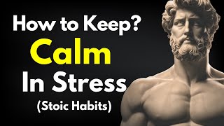 Stoic Habits To Keep Calm in Stressful Situation