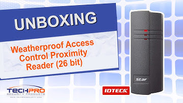 Unboxing - Weatherproof Access Control Proximity Reader (26 bit)