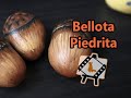 Pintura en piedra &quot;Bellota 🐿&quot;