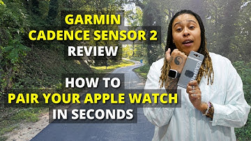 Garmin Cadence Sensor Review  + Apple Watch Pairing