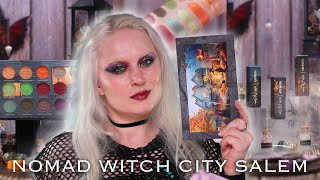 картинка: Ведьмовская коллекция Witch City Salem от Nomad Cosmetics 🕯️🔮 палетка + 3 помады