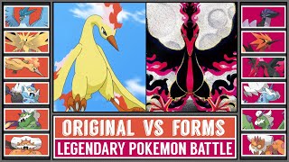 Legendary Pokémon Battle | ORIGINALS vs NEW FORMS