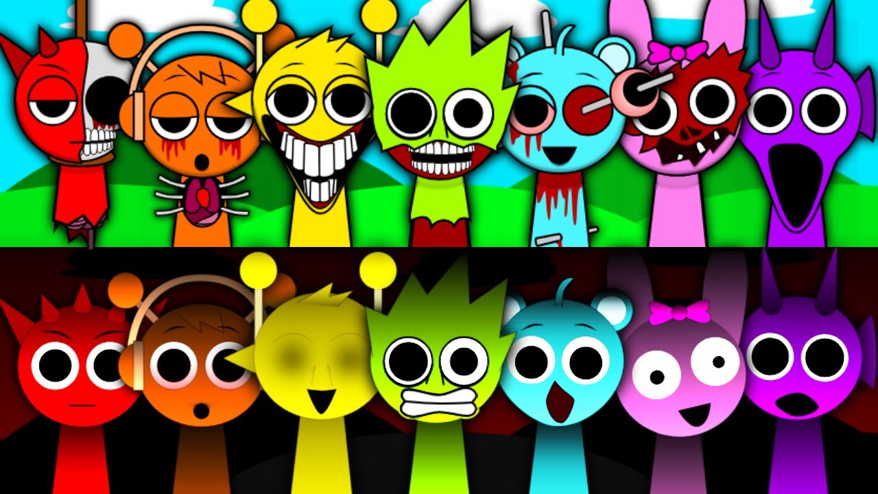 Sprunki But DAMAGE Swapped | Phases Swap