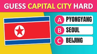 Guess The Capital City Of The Country HARD LEVEL | Capital City Quiz