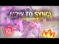 How To Sync Your Montages/Edits on Mobile! (Velocity/Flow) iOS & Android🔥