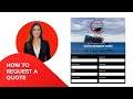 How to Request a Quote