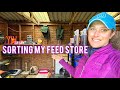 I FINALLY DID IT | Sorting my Feed Store/End Stable + Something Exciting is Happening SOON!!