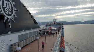 20190725 Cruise Greenock met MSC Orchestra