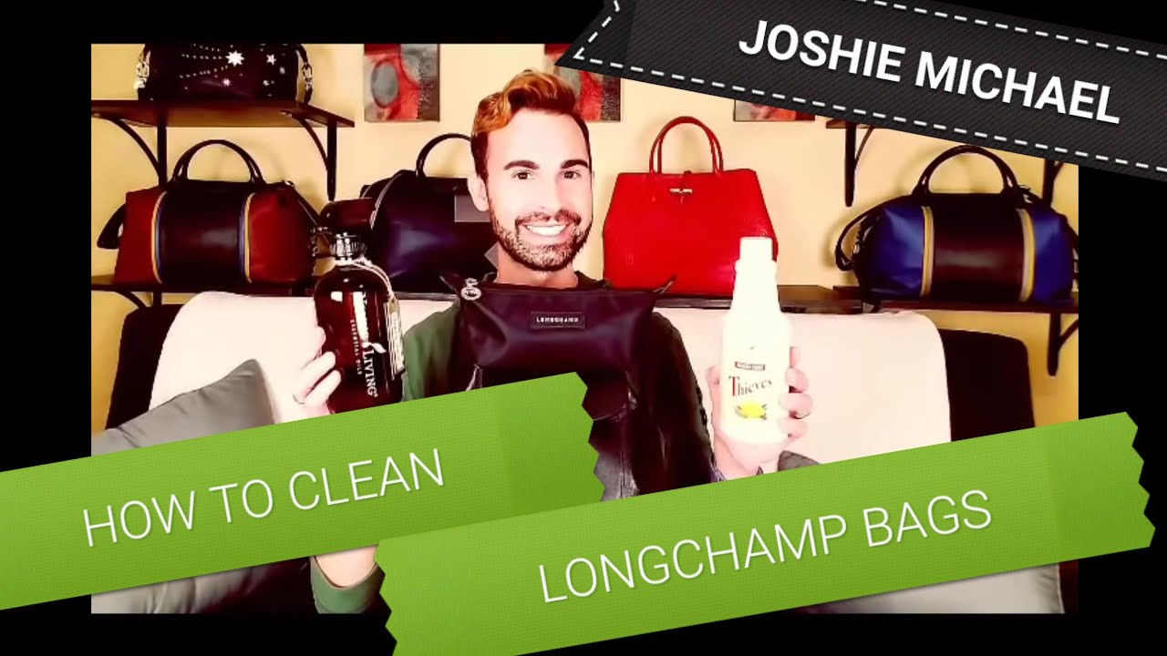 how to clean nylon longchamp bag