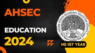 HS 1st Year Education Question Paper 2024 | AHSEC HS 1st Year Education Question Papers