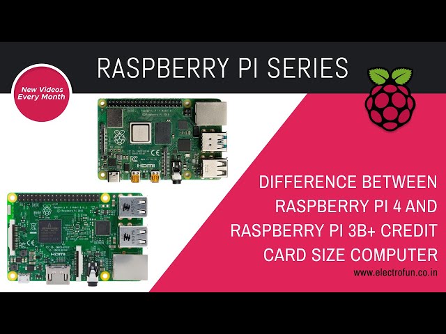 Raspberry Pi 4 vs Pi 3 - What are the differences? - CNX Software