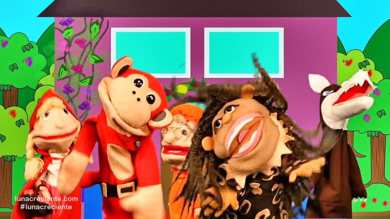 El Cuento de la Caperucita Roja y el Lobo Feroz con El Mono Silabo