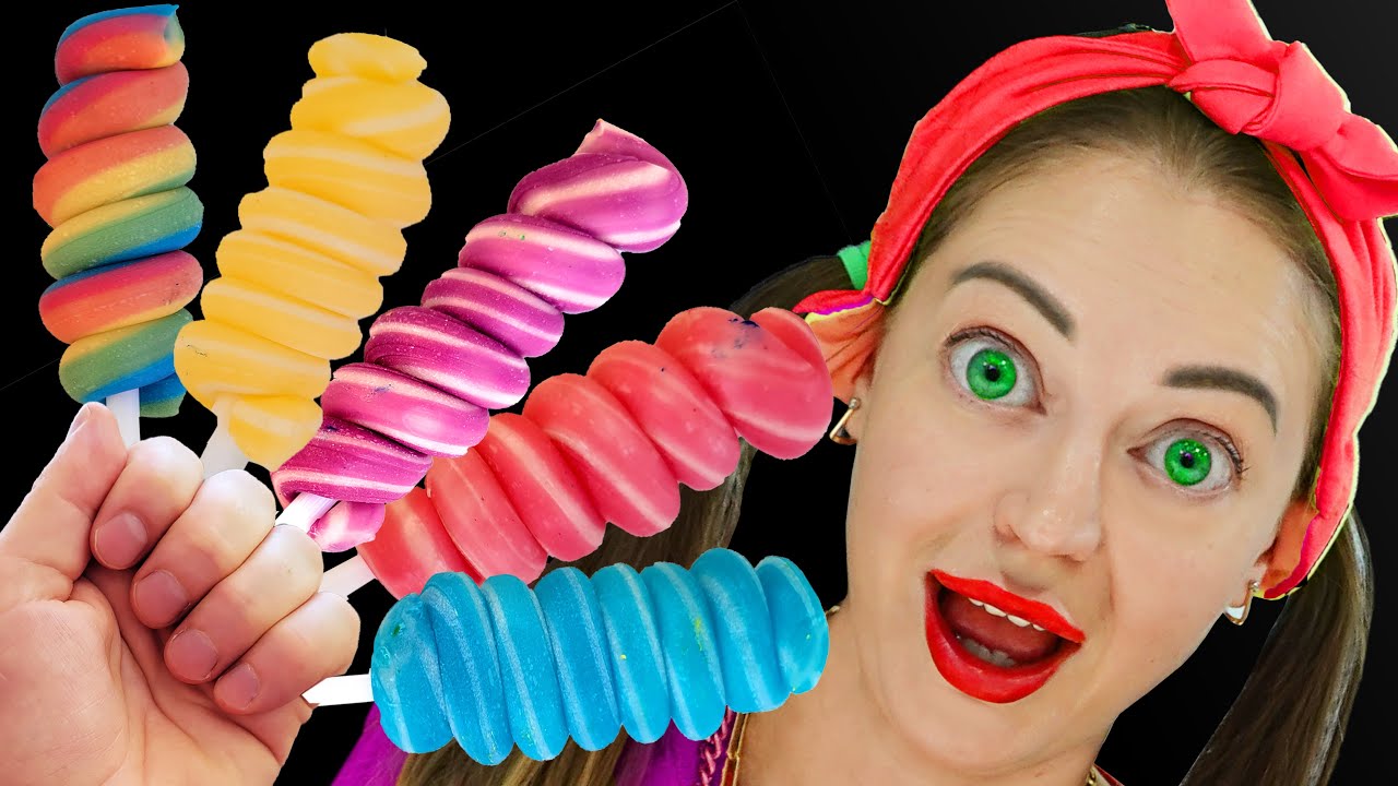 ⁣YumYum 손가락 가족 노래 먹는 비디오 Jelly Lollipops #9