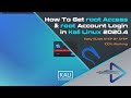 How To Get root Access && root Account Login into Kali Linux 2021.1