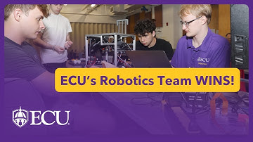 ECU’s Robotics Team Wins the ATMAE National Robot Competition