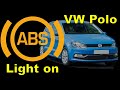 VW POLO 9N ABS Light ON VW Polo 2003 ¦ VW ABS light reset