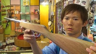 射的でゲット！回る景品を狙い撃つ！　レトロゲーム　さとちん