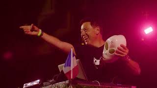 Joachim Garraud performs at Bastille Day LA live at Grand Performances in Los Angeles